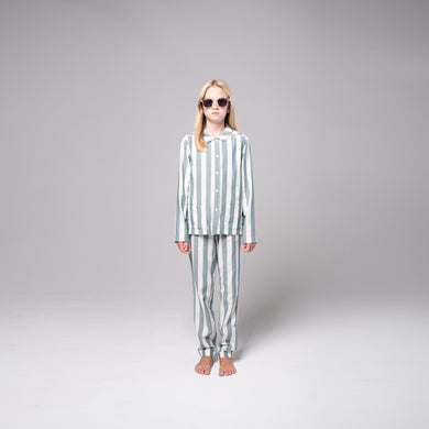 Juno Green & White Pyjama