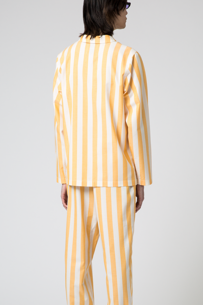 Uno Stripe Orange & White Pyjama