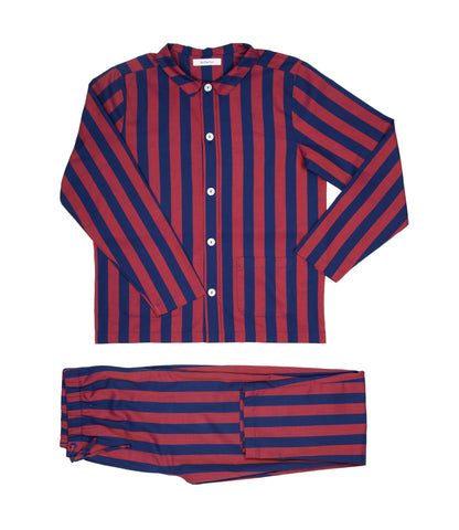 Uno Stripe Blue & Red Pyjama Pant