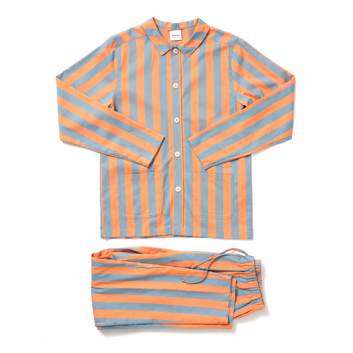 Uno Stripe Orange & Blue Pyjama Pant