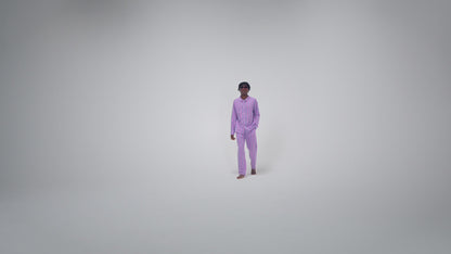 Uno Stripe Violet & Purple Pyjama