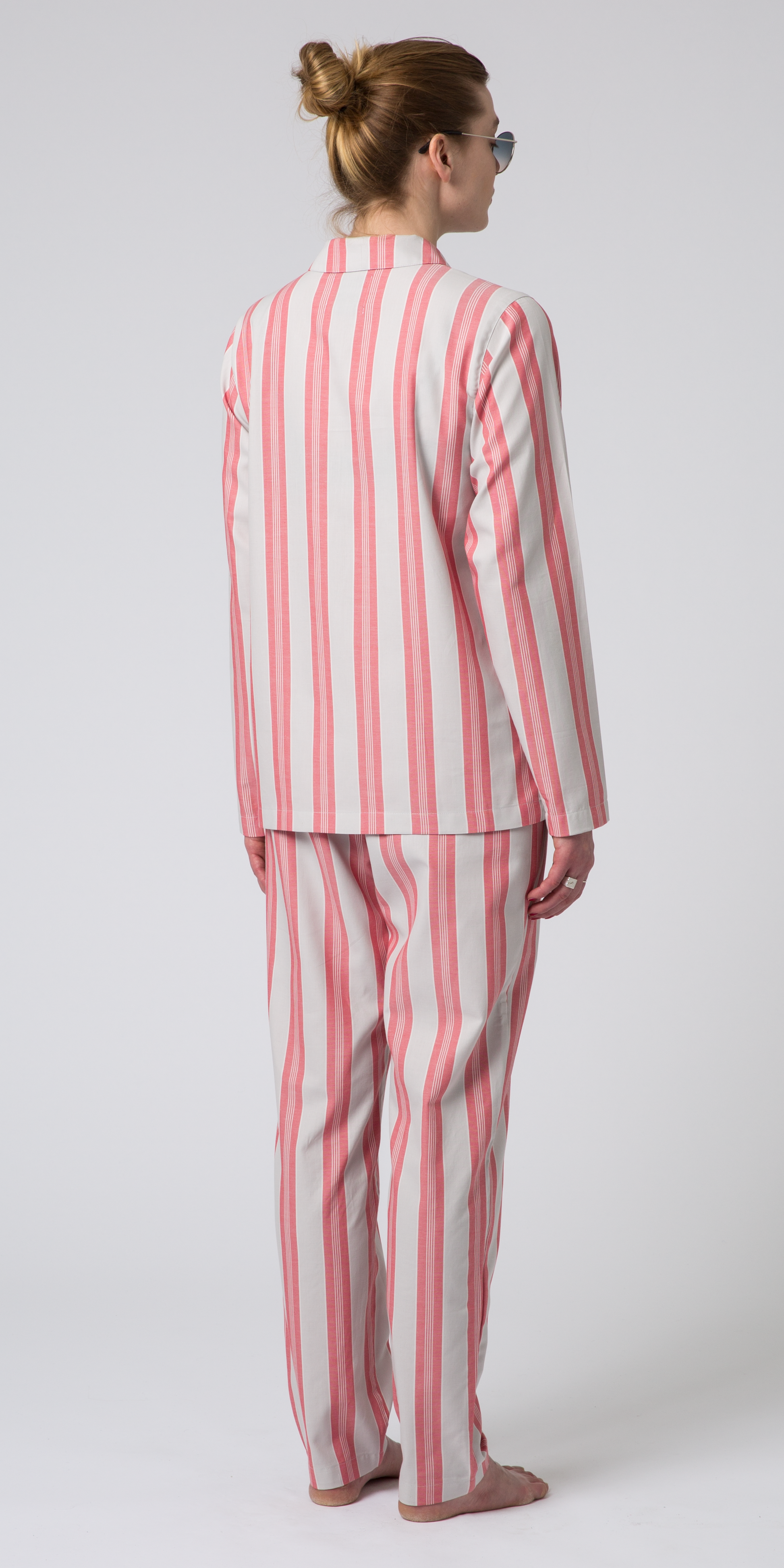 Uno Old School Grey & Pink Pyjama-2
