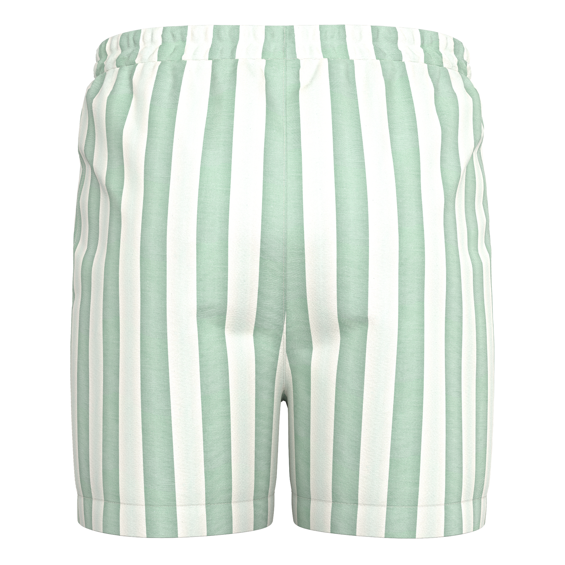 Uno Short Green & White-6