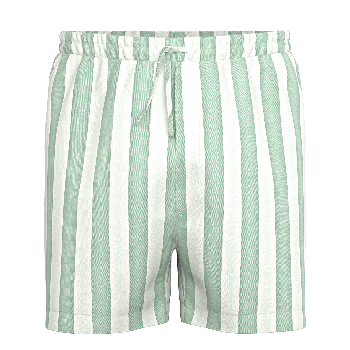 Uno Short Green & White-4